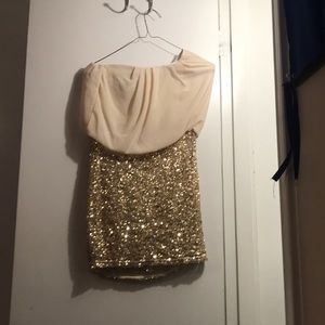 GOLD DRESS